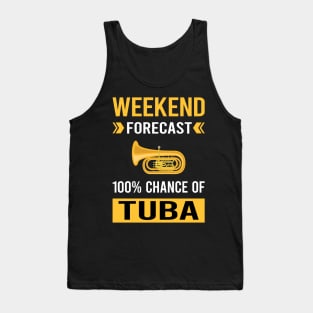 Weekend Forecast Tuba Tank Top